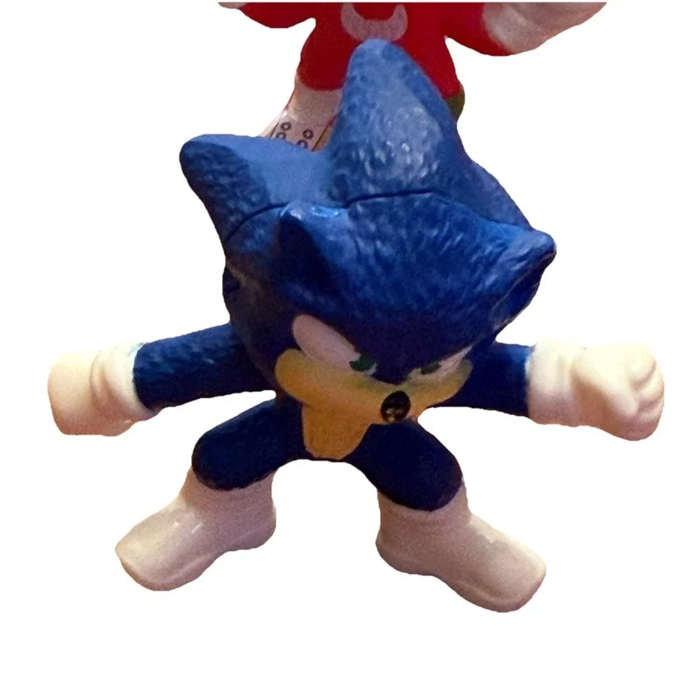 Sonic the Hedgehog 3 Toy 2024 McDonald's Happy Meal Red Blue Knuckles Sonic Lot